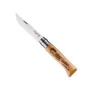 Couteau OPINEL ANIMALIA POISSON N08 - lame 8.5 cm  manche chne