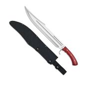 Couteau de chasse ALBAINOX 32647 stamina rouge
