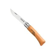 Couteau OPINEL Tradition Carbone N07 - lame 8 cm  manche htre