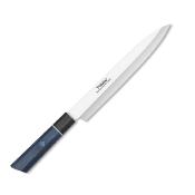 Couteau cuisine YANAGIBA TOKISU bleu 17469 lame 22.7 cm