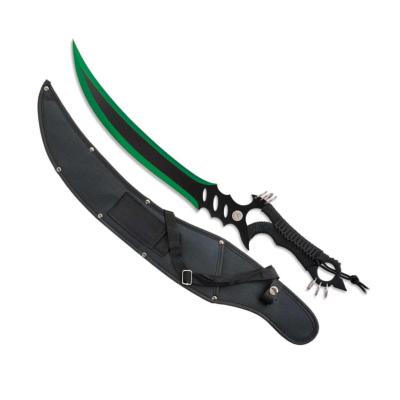 Machette Albainox RINGS VERTE lame 34.5 cm