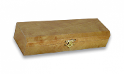 Boîte cadeau en bois. 17x4.5x2.7 cm