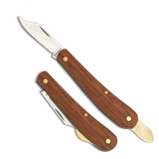 Couteau  greffer Albainox 01237 lame 5.4 cm manche bois